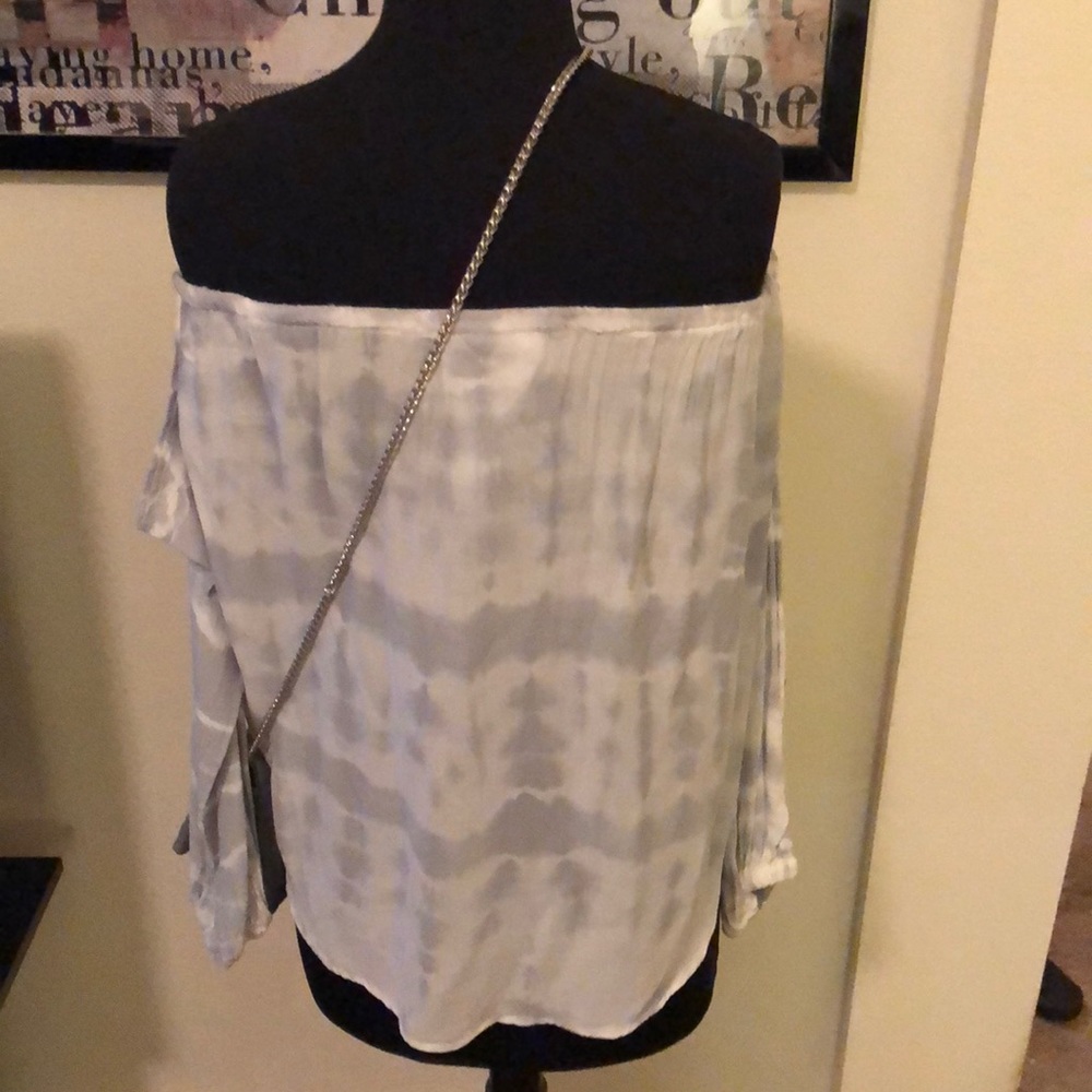 Young, Fabulous and Broke March Top in Gray Snakeskin Wash - Picture 5 of 11